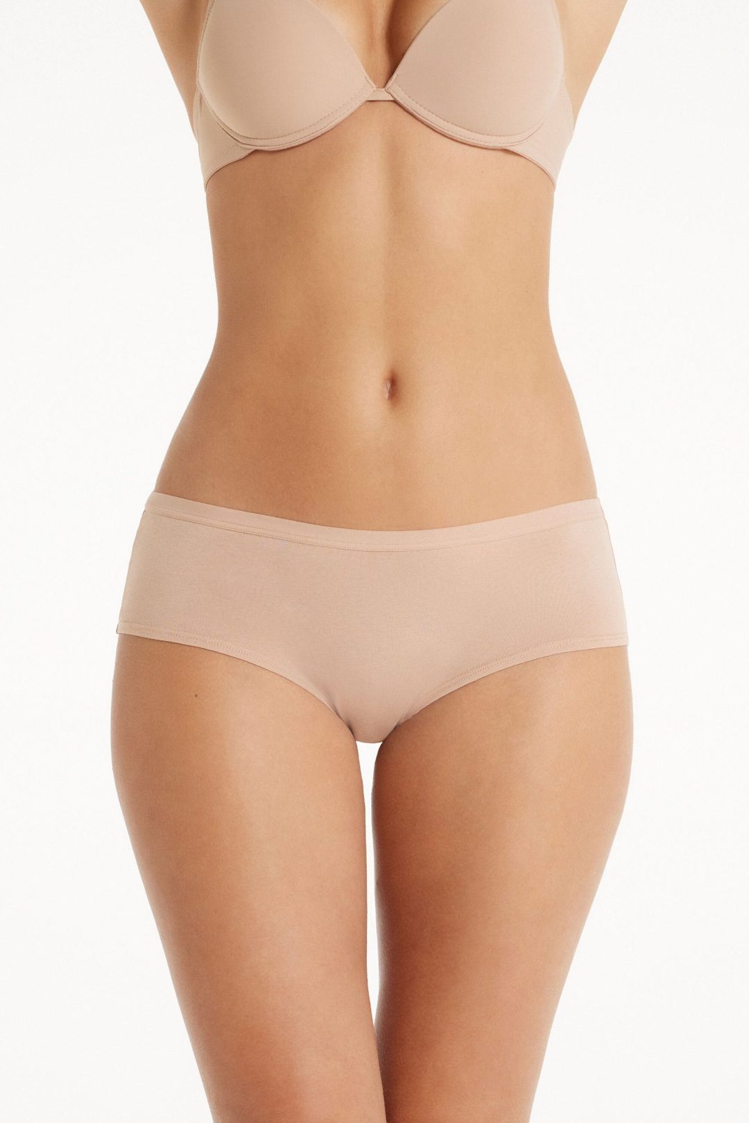 Pamuklu Dikişsiz Hipster Külot