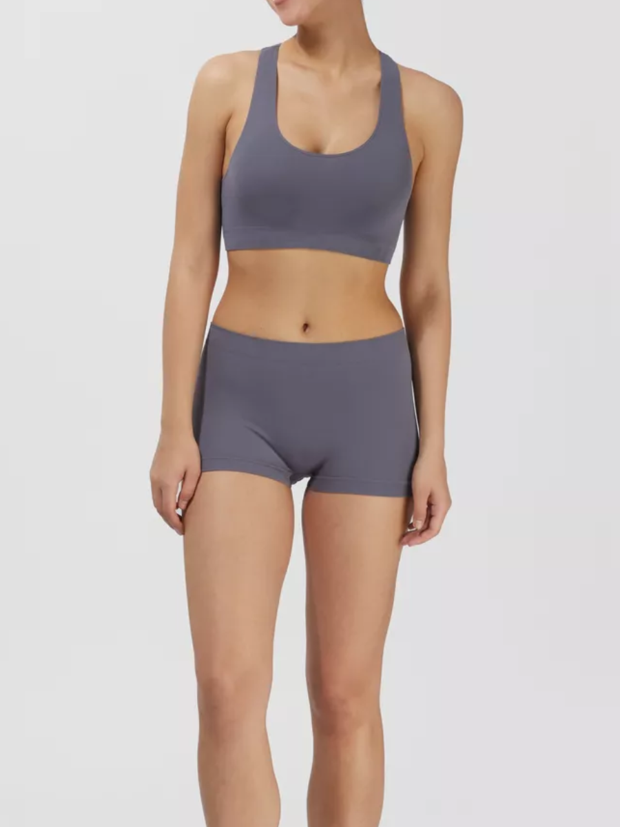 Seamless Dikişşsiz Boxer Antrasit